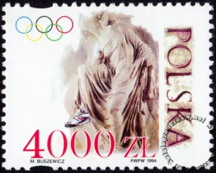 Rok sportu i ideału olimpijskiego znaczek numer 3355
