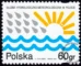 Służba hydrologiczno-meteorologiczna w Polsce znaczek numer 3371