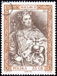 Poczet królów i książąt polskich znaczek nr 3373