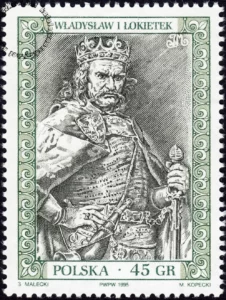 Poczet królów i książąt polskich znaczek nr 3374