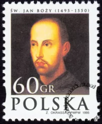 500 rocznica urodzin św. Jana Bożego znaczek numer 3377