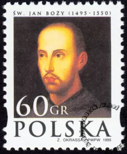 500 rocznica urodzin św. Jana Bożego znaczek numer 3377