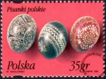 Pisanki polskie znaczek numer 3378