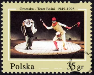 Groteska - Teatr Baśni 1945-1995 znaczek numer 3389