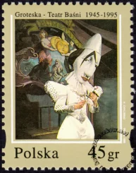 Groteska - Teatr Baśni 1945-1995 znaczek numer 3392