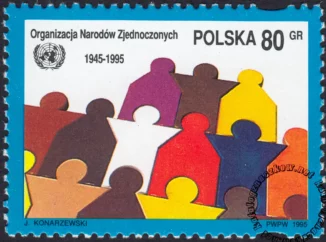 50 lat Organizacji Narodów Zjednoczonych znaczek numer 3397