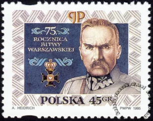 75 rocznica Bitwy Warszawskiej znaczek numer 3404