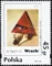Plakat polski znaczek numer 3411