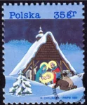 Boże Narodzenie znaczek numer 3417
