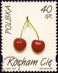 Kocham Cię znaczek numer 3424