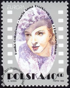 Europa - sławne kobiety znaczek numer 3436