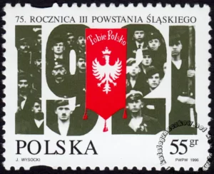 75 rocznica III Powstania Śląskiego znaczek numer 3438