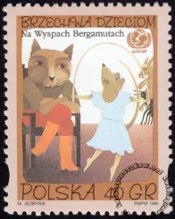 Brzechwa Dzieciom znaczek numer 3441