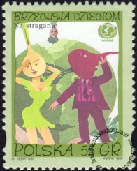 Brzechwa Dzieciom znaczek numer 3443