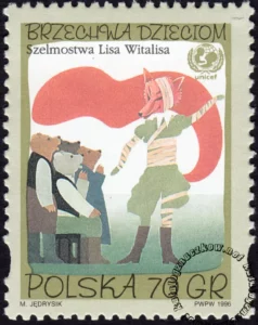 Brzechwa Dzieciom znaczek numer 3446