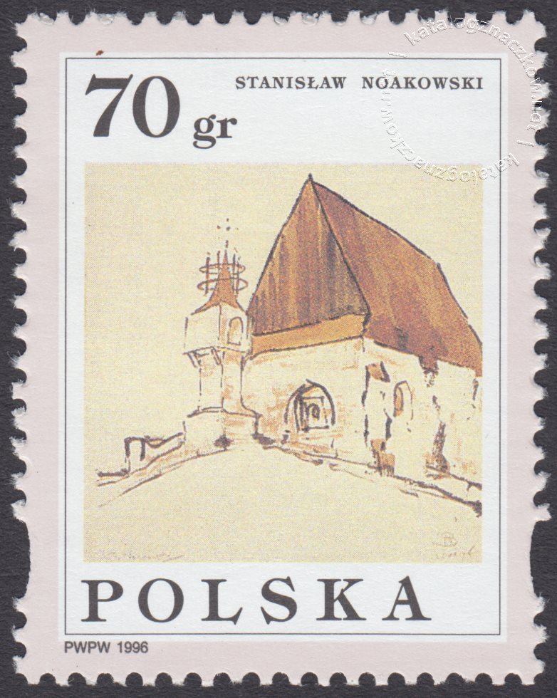 Malarstwo Stanisława Noakowskiego znaczek nr 3453