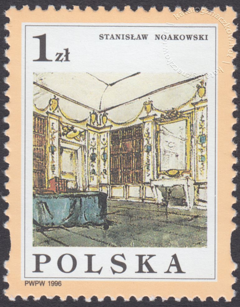 Malarstwo Stanisława Noakowskiego znaczek nr 3454