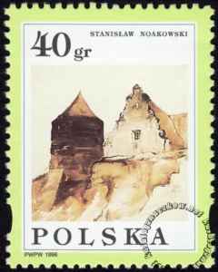 Malarstwo Stanisława Noakowskiego znaczek numer 3451