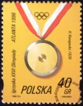 XXVI Igrzyska Olimpijskie w Atlancie znaczek numer 3457