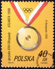 XXVI Igrzyska Olimpijskie w Atlancie znaczek numer 3457