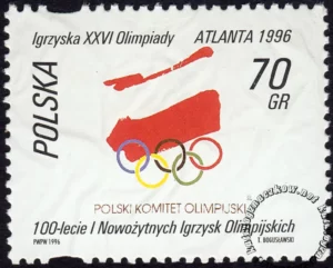 XXVI Igrzyska Olimpijskie w Atlancie znaczek numer 3459