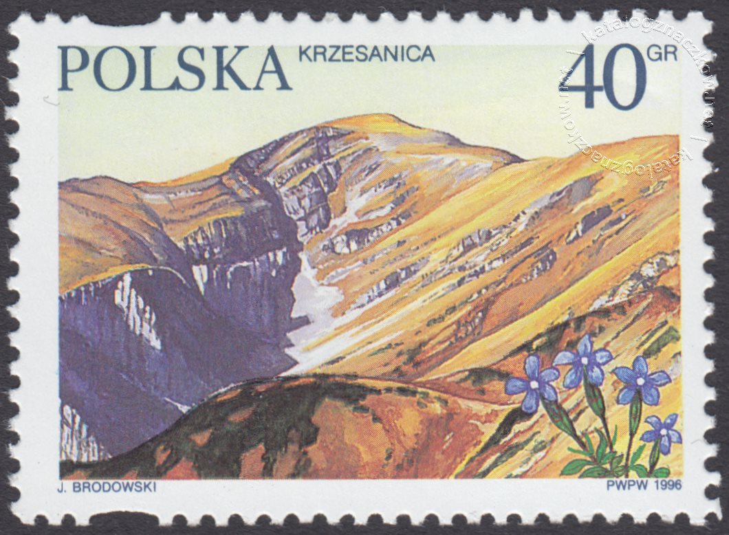 Tatry polskie znaczek nr 3471