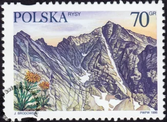 Tatry polskie znaczek numer 3474