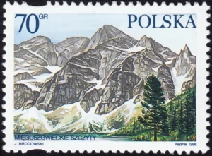 Tatry polskie znaczek numer 3475