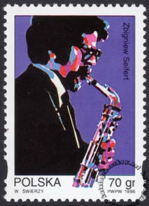 Polscy muzycy jazzowi znaczek numer 3476