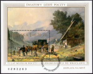 Światowy Dzień Poczty blok numer 114