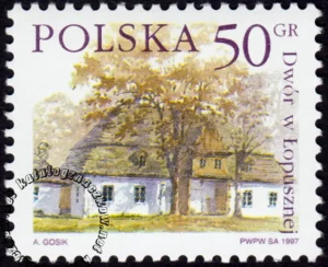 Dworki polskie znaczek numer 3497