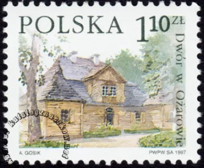 Dworki polskie znaczek numer 3503