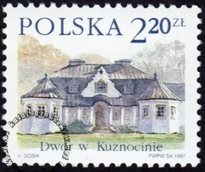 Dworki polskie znaczek numer 3505