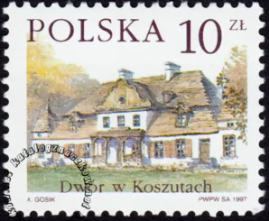 Dworki polskie znaczek numer 3506