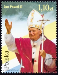 V wizyta Papieża Jana Pawła II w Polsce znaczek numer 3507
