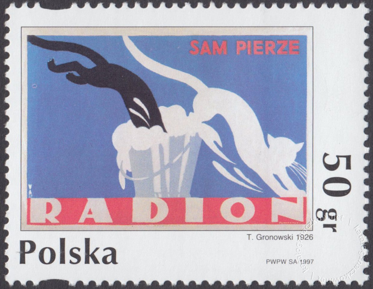 Plakat polski znaczek nr 3530