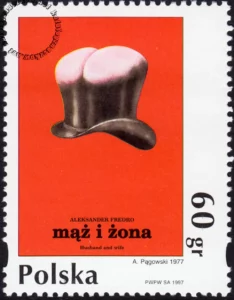 Plakat polski znaczek numer 3533