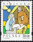 Boże Narodzenie znaczek numer 3534