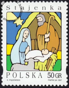 Boże Narodzenie znaczek numer 3534