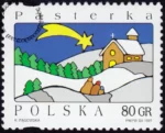 Boże Narodzenie znaczek numer 3536