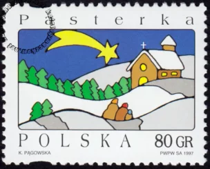 Boże Narodzenie znaczek numer 3536