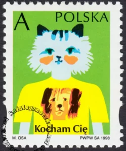 Kocham Cię znaczek numer 3534
