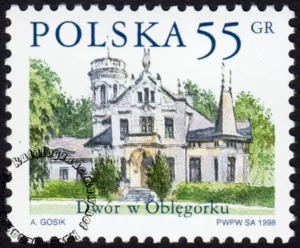 Dworki polskie znaczek numer 3547