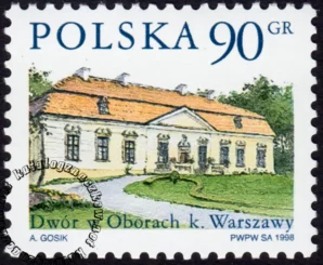 Dworki polskie znaczek numer 3549