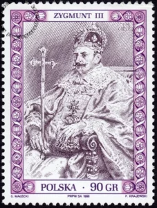Poczet królów i książąt polskich znaczek nr 3557