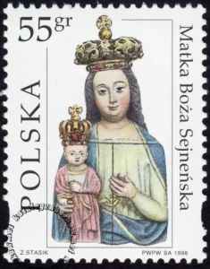 Sanktuaria Maryjne znaczek numer 3574