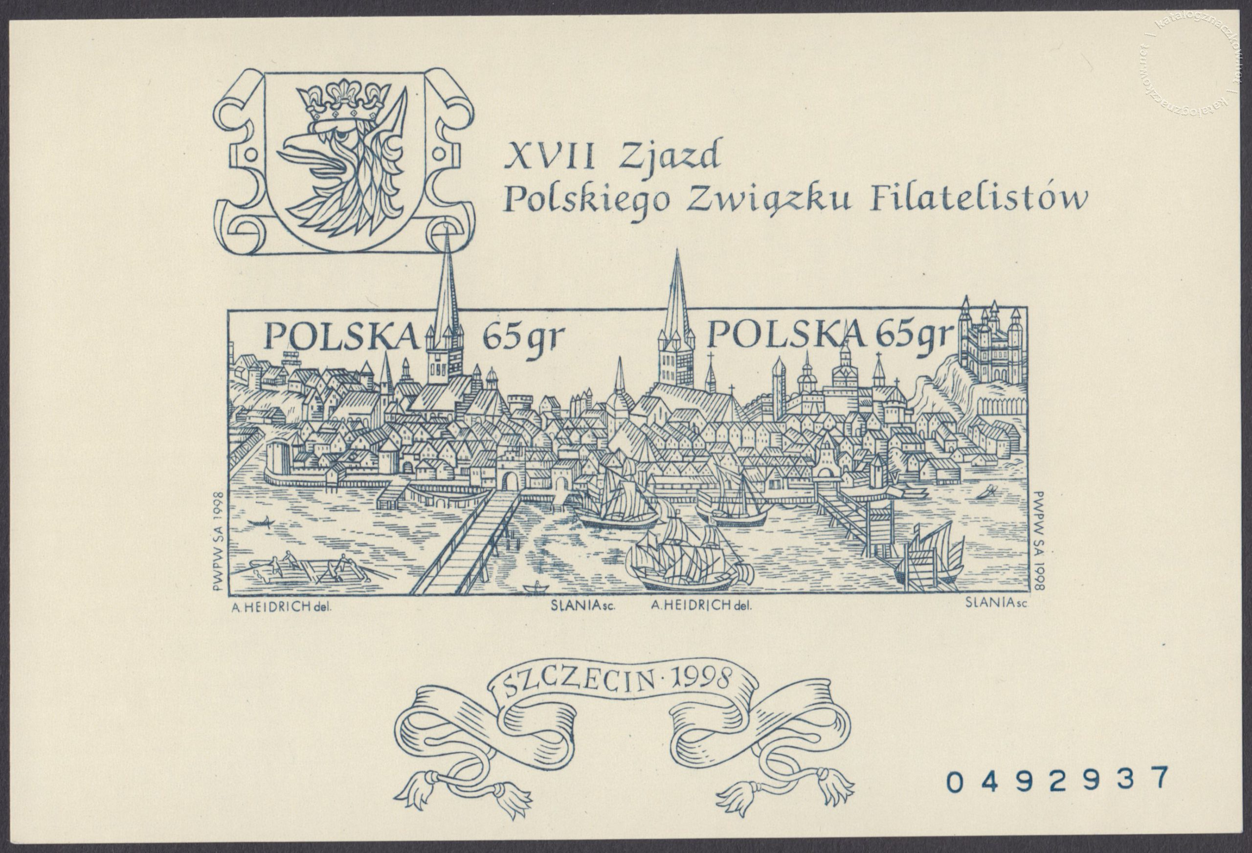 XVII Zjazd Polskiego Związku Filatelistów – Blok 119A