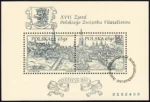 XVII Zjazd Polskiego Związku Filatelistów blok numer 119B