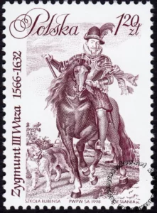 Zygmunt III Waza znaczek numer 3582
