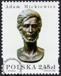 200 rocznica urodzin Adama Mickiewicza znaczek nr 3593